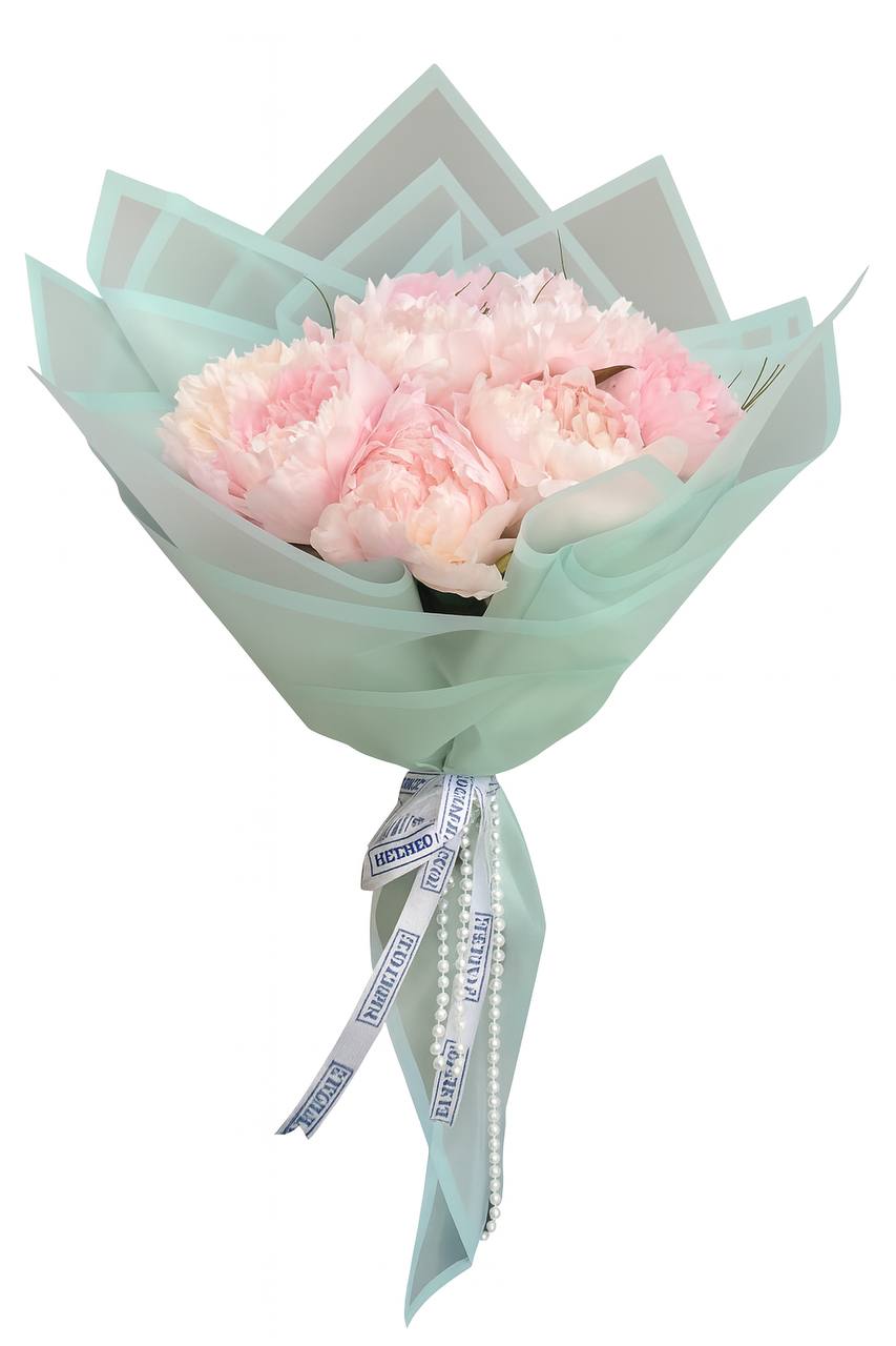 Pembe Şakayık Buketi