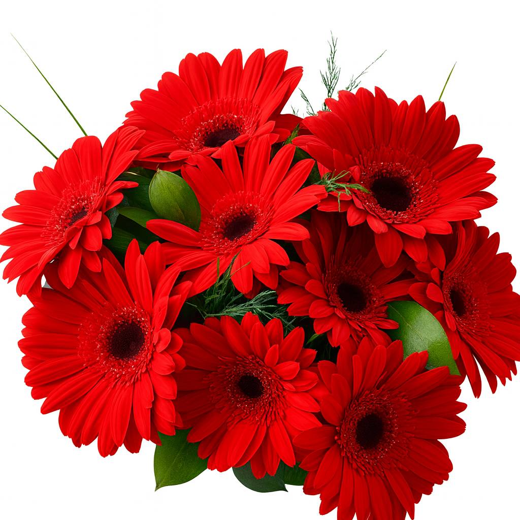 Kırmızı Gerbera Buketi - Görsel 2