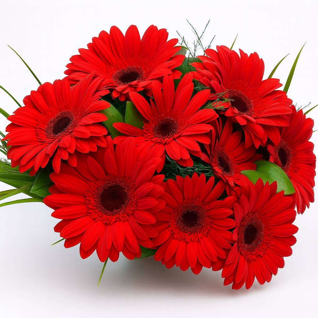 Kırmızı Gerbera Buketi - Görsel 3
