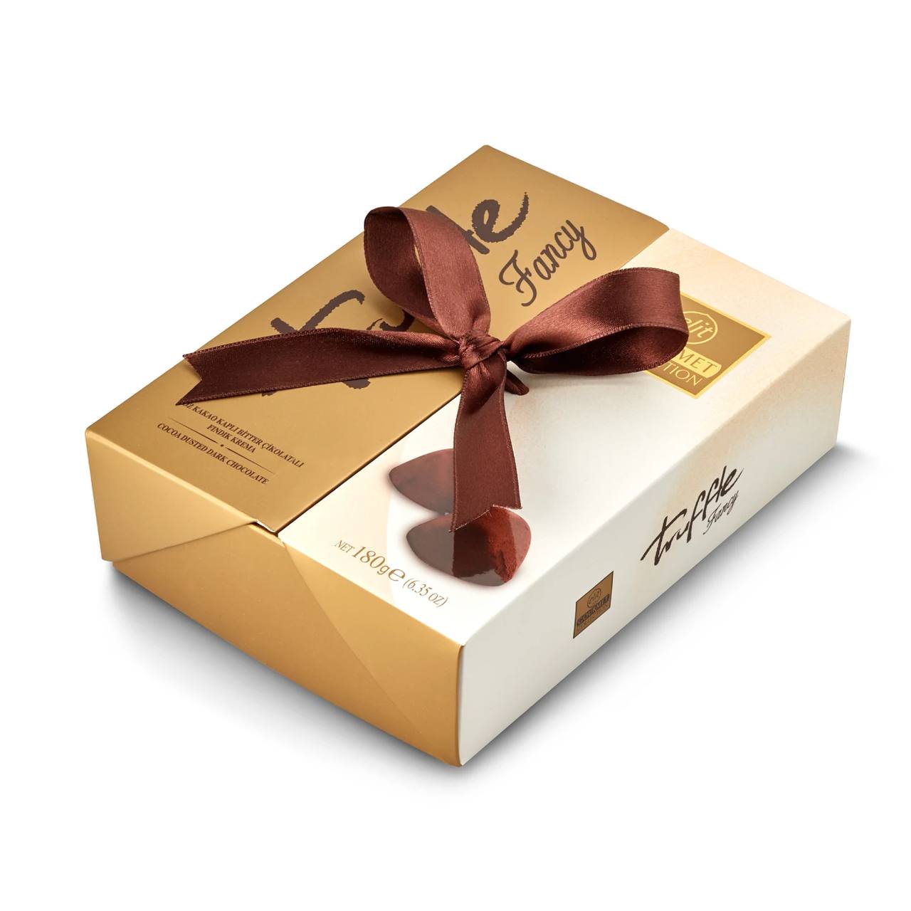 Gourmet Collection Truffle Fancy Toz Kakao Kaplı Trüf Çikolata 180g Glutensiz - Görsel 3