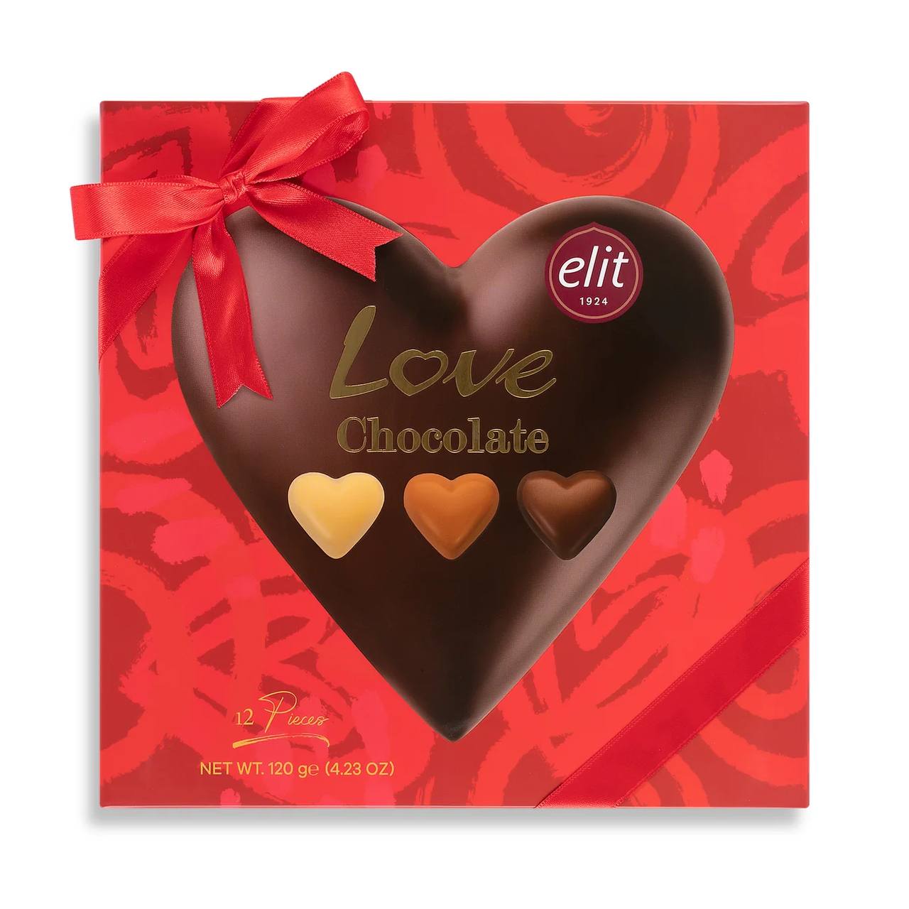 Love Chocolate Spesiyal Kutu Kalp 120g Glutensiz - Görsel 3