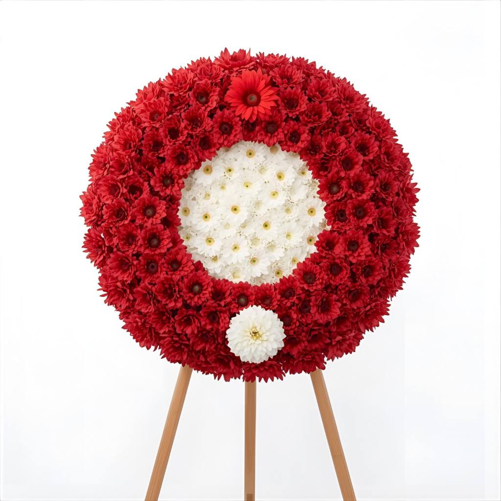 Gerbera Zerafeti Çelenk (150cm)